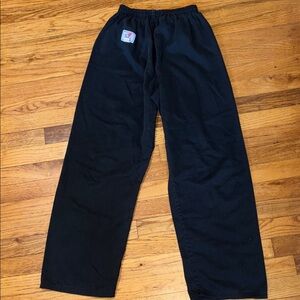 Ren Brand Black Martial Arts Pants - Size youth 3/160 - Cotton Blend